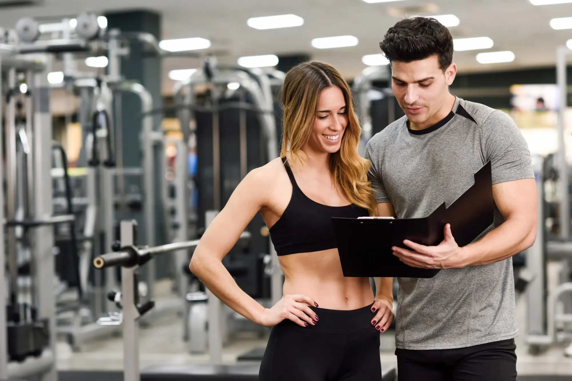 Accredited Exercise Physiologist working with athlete