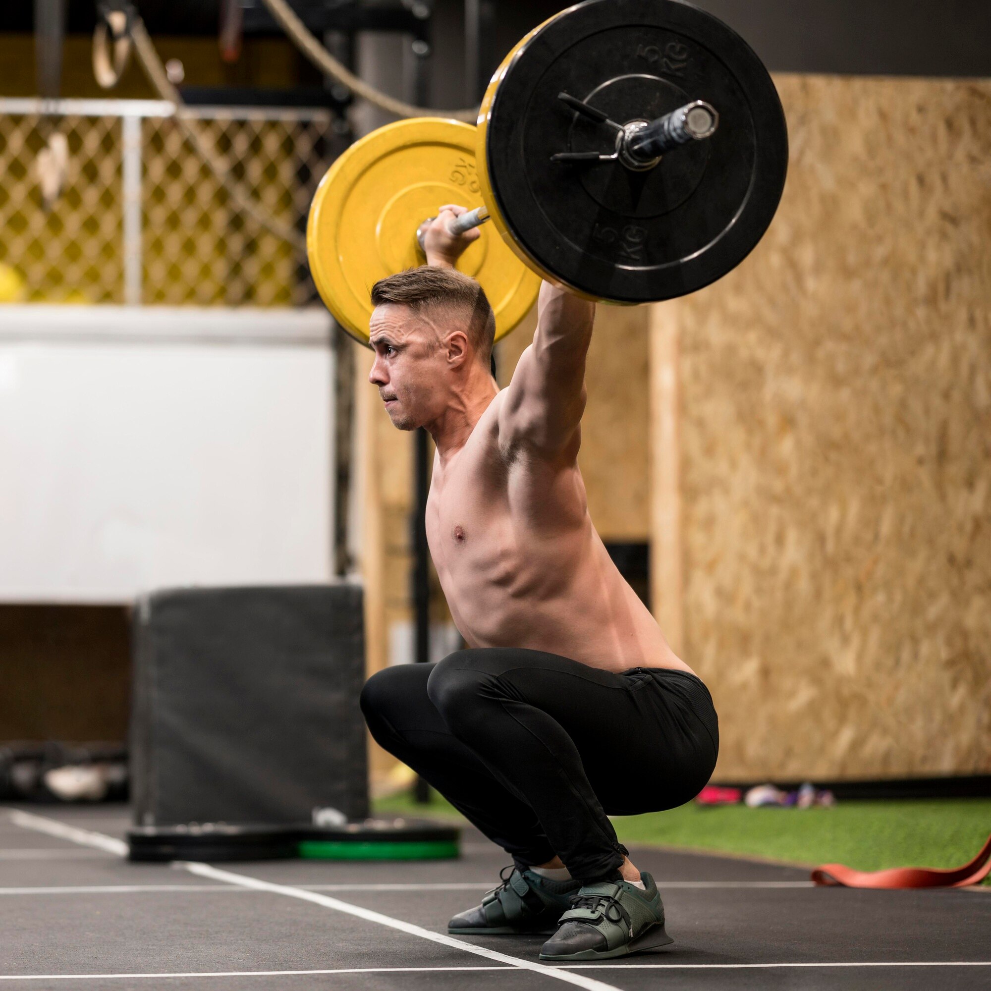 Strength and power training with weights