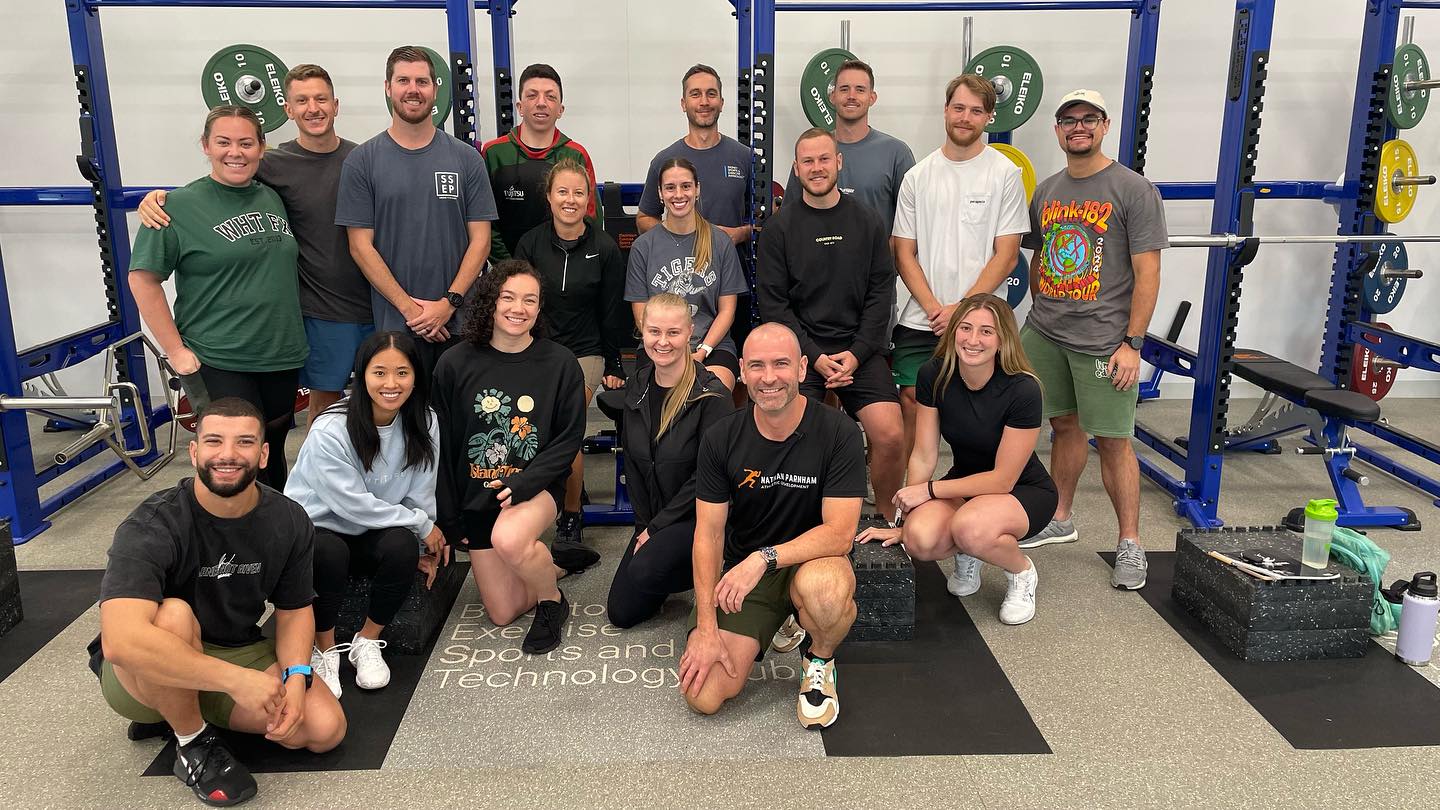 The SSEP team at the gym